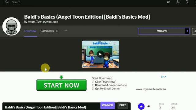 Baldi's Basics (Angel Toon Edition) [Baldi's Basics Mod] AVAILABLE FOR WINDOWS смотреть онлайн