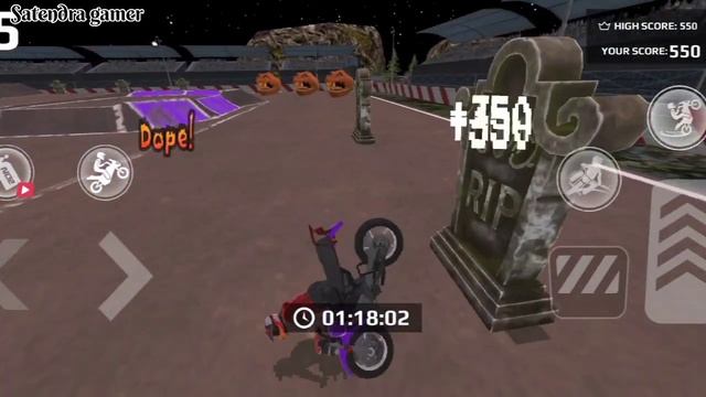 Mega Ramp Bike Racing Simulator 3D - Extreme Motocross Dirt Bike Stunt Racer - Android GamePlay #4 смотреть онлайн