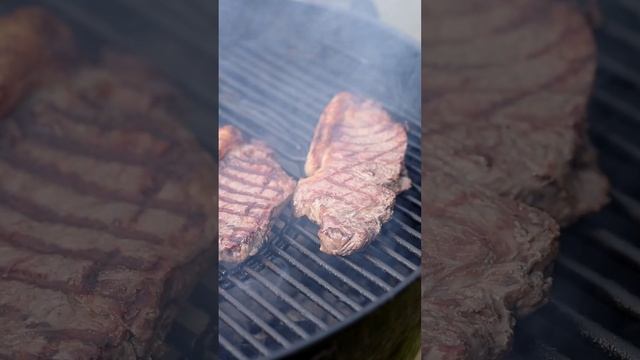 thumb-Стейк из мраморной говядины Нью-Йорк от Шефа ~500г-3}