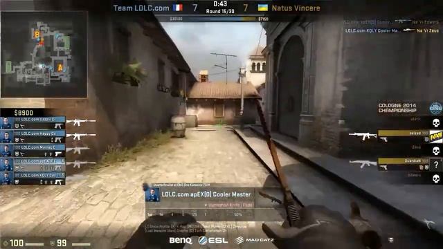 CSGO demo(apEX) LDLC vs Natus Vincere inferno ESL One Cologne 2014 Group B Day 2 смотреть онлайн
