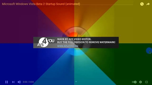 Microsoft Windows Vista Beta 2 Startup Sound (Animated) Effects (Sponsored By Preview 2 Effects) смотреть онлайн