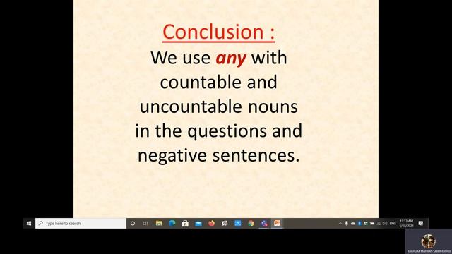 Countrable and uncountable nouns смотреть онлайн