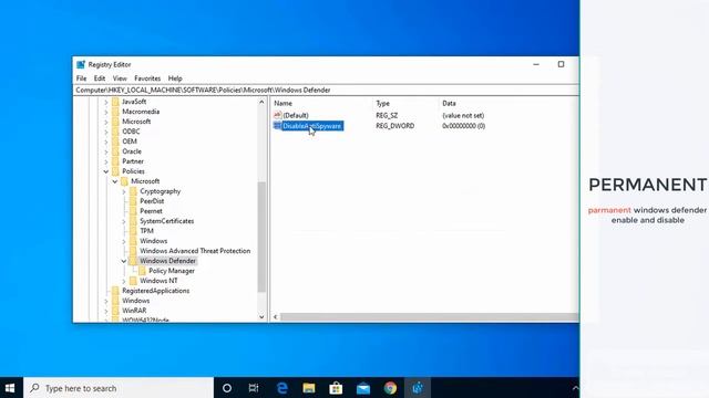 how to enable or disable windows defender permanently and temporary in windows 10 in 2021 смотреть онлайн