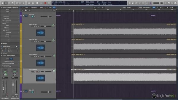 Удобный нейминг дорожек в Logic Pro X [Logic Pro Help]
