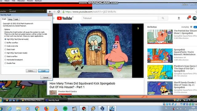 Spongebob Has Bsod 1 Windows Vista смотреть онлайн