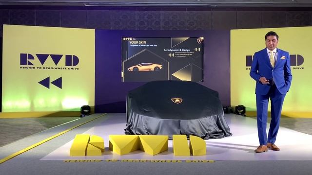 Lamborghini Huracan EVO RWD unveiling in Chennai ! смотреть онлайн