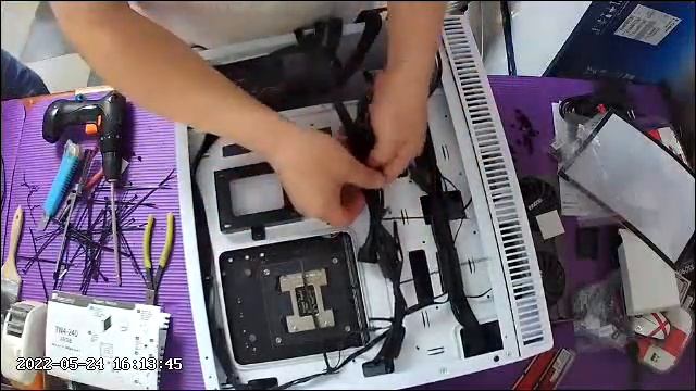 JONSBO SHADOW 240 ARGB (WHITE) 컴비아 조립동영상