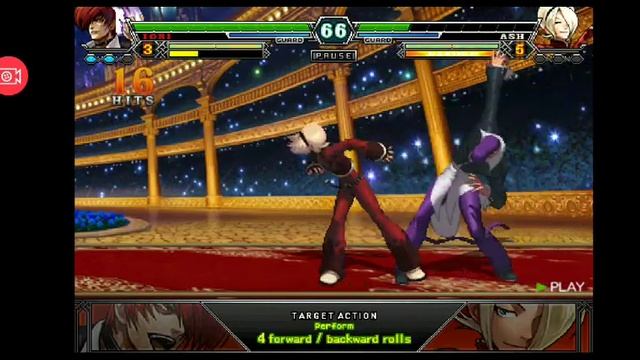 KOF 12 Android | Iori Flame | combo + target action tricks смотреть онлайн