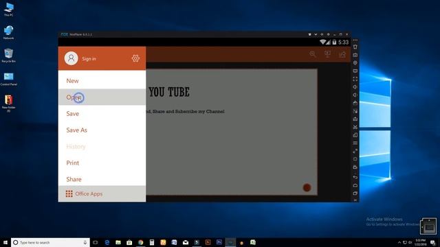 How to use Microsoft Office Powerpoint App for Android tablets смотреть онлайн