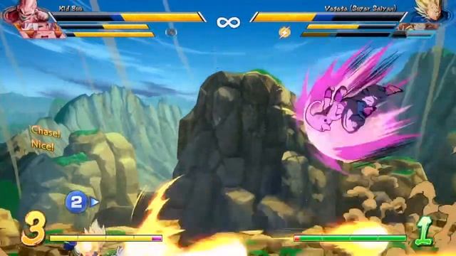 DRAGON BALL FighterZ Majin Buu,Kid Buu,Android 21 VS Gotenks,Goku,Vegeta CPU Battle смотреть онлайн