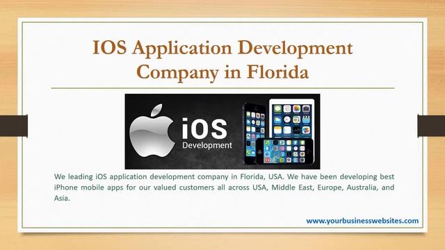 IOS Application Development Company in Florida смотреть онлайн