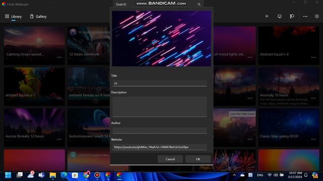 How to add lively wallpaper as youtube videos Windows 11 смотреть онлайн