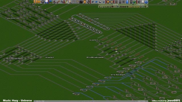 🚅💡OpenTTD. My final version of subtraction. Includes adding, subtracting, conversing and LED displa смотреть онлайн