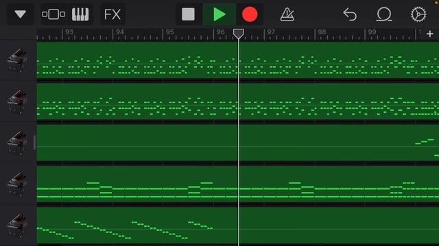 Touhou - Bad Apple - Piano Black MIDI Remix (GarageBand) смотреть онлайн