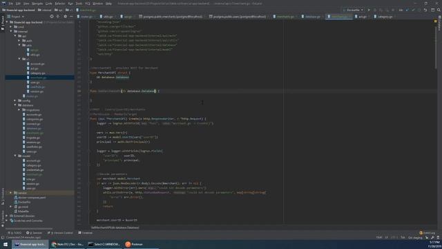 012 - Golang - APIs and database tables - Finance App смотреть онлайн