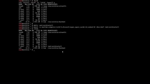 DUAL BOOT Windows 10 or 11 & Arch Linux with BTRFS - Install using built in archinstall (DEC 2023) смотреть онлайн