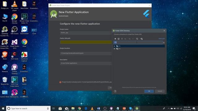 Prerequisite for flutter development, flutter video tutorial in English, part 2 смотреть онлайн