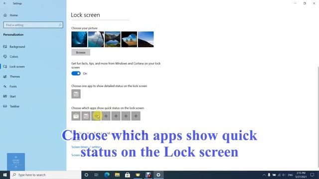Modify Windows 10 Lock screen background and timeout settings | Step-By-Step Guide! смотреть онлайн