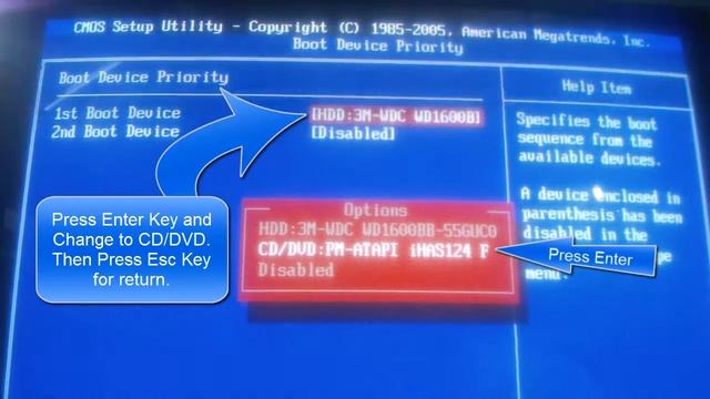 How to enter bios and Boot for windows setup смотреть онлайн