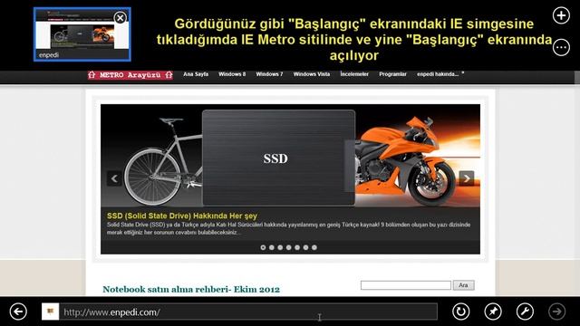 Internet Explorer 10: Metro arayüzünü mü yoksa klasik arayüzü mü kullanacaksınız? (720p) смотреть онлайн