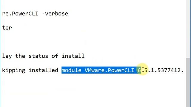 VMware.PowerCLI module installation in Powershell смотреть онлайн
