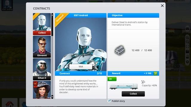Train Station ESET Android contract #2 | New contractor | Seasonal смотреть онлайн
