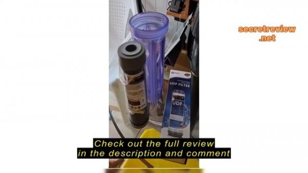 Review B1 SHOP Universal 10” Water Filter Cartridge replacement Sediment Filter Carbon Filter GAC U