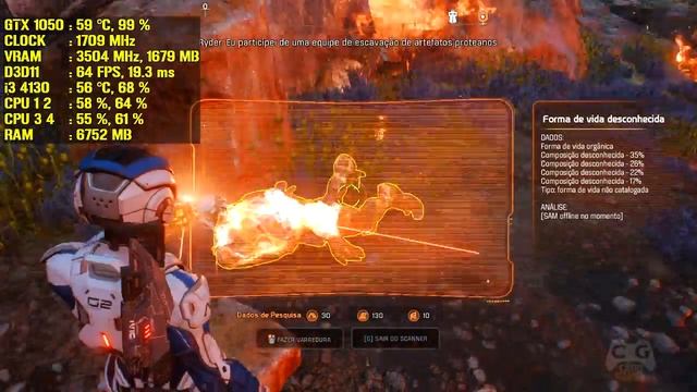 Mass Effect: Andromeda Gameplay GTX 1050 Teste Bem Detalhado #8 смотреть онлайн