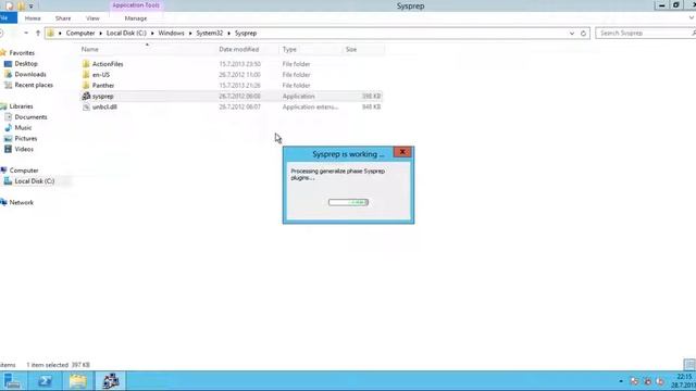Prepare OS for base image (sysprep tool) / base image için işletim sisteminin hazırlanması смотреть онлайн