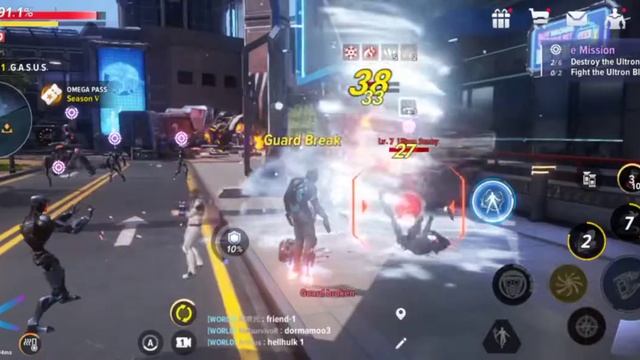 MARVEL FUTURE REVOLUTION ANDROID -Star Lord Battle Fight_2 смотреть онлайн