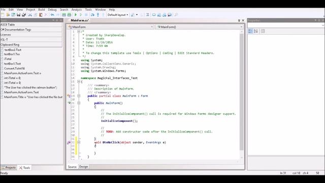 🖥Your First SharpDevelop Solution (Windows application using C#) смотреть онлайн