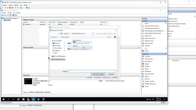 Migración en vivo con Shared Nothing Live Migration de Hyper-V смотреть онлайн