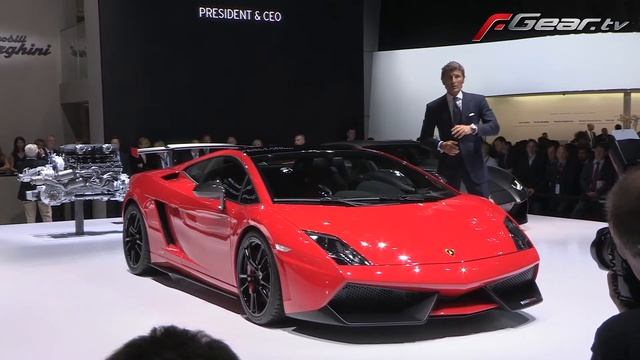 Lamborghini Gallardo LP570-4 Super Trofeo Stradale unveiled at Frankfurt 2011 смотреть онлайн