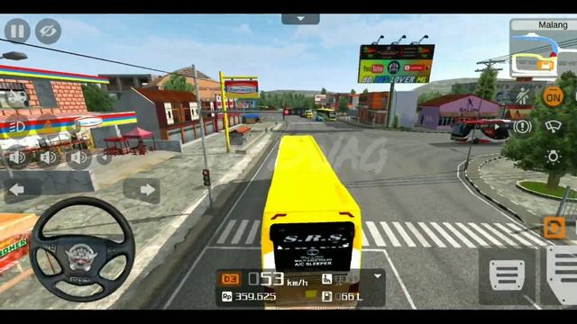 BUS SIMULATOR INDONESIA | INDIAN THACO SLEEPER COACH BUS MOD FOR BUSSID | COACH BUS MOD | FTR SWAG