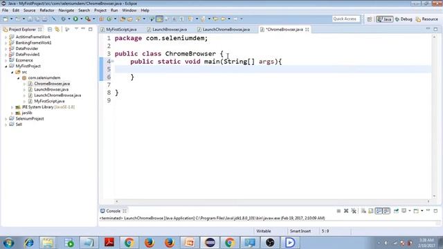 How to work with Chrome Browser in Selenium WebDriver смотреть онлайн