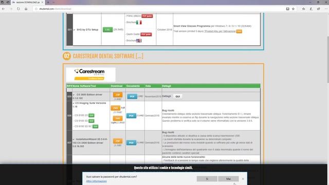 @CarestreamDental #CS3600 V3 1 download DTU srl reserved section #Carestream #IOS #IntraoralScanner смотреть онлайн
