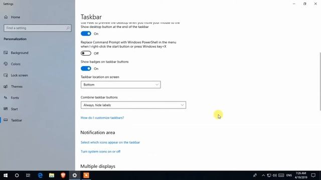 Customize Your Windows Taskbar In Windows 10 смотреть онлайн
