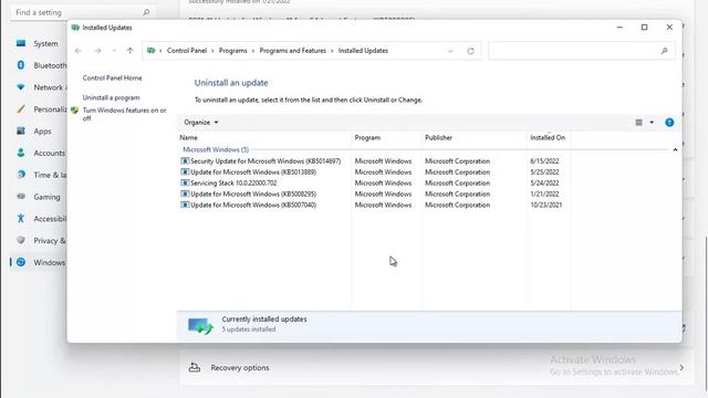 Uninstall an update in Windows 11 if the last one gave you problems смотреть онлайн
