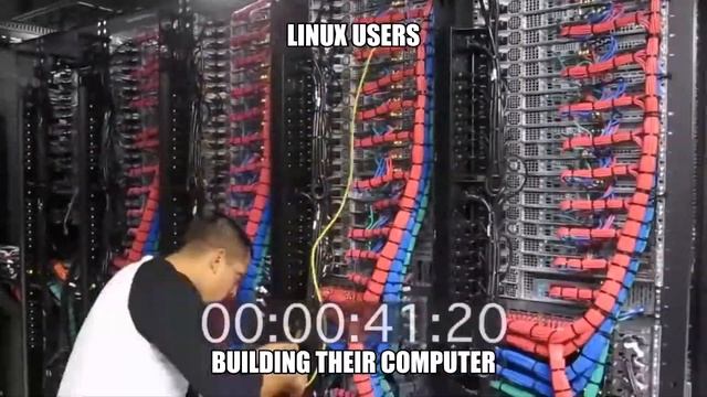 Linux users be like 3 смотреть онлайн