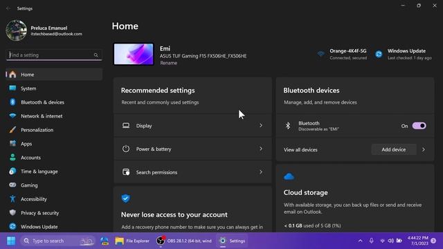 How to Enable New Settings Homepage in Windows 11 23493 смотреть онлайн