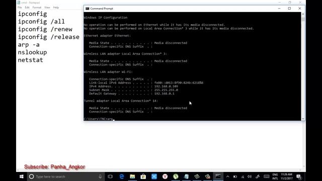 how to use some Window command(cmd) , Command Prompt смотреть онлайн