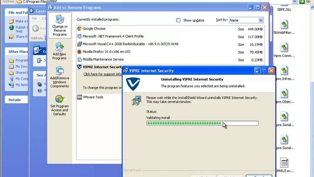 Uninstall VIPRE Internet Security 2015 смотреть онлайн