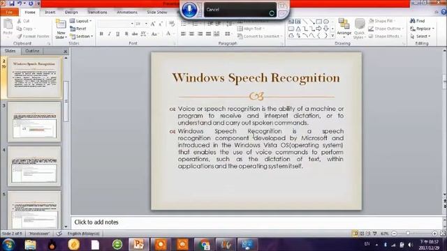 Utility System 101-Windows Speech Recognition смотреть онлайн