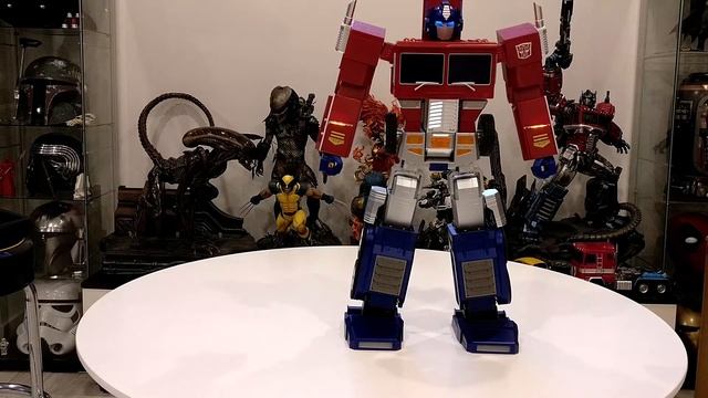 Transformers Optimus Prime Robosen Hasbro Haslab Transforming 
