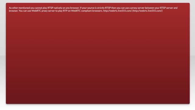 How to Stream RTSP H.264 Video in Google Chrome Browser: Step-by-Step Guide смотреть онлайн