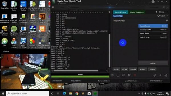 IPHONE 7 BYPASS ICLOUD HELLO SCREEN BY HYDRA TOOL
