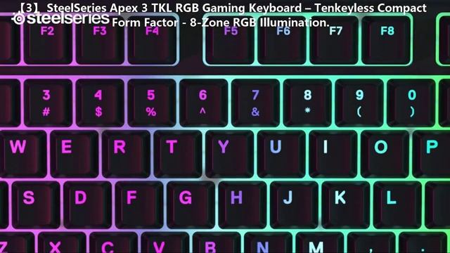 SteelSeries Apex Top 5 World’s Fastest Gaming Keyboard 2022 | OLED Smart Display | RGB Backlit | смотреть онлайн