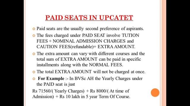 FREE vs PAID vs NRI Seats in UPCATET...#The Journey to your Dreams смотреть онлайн