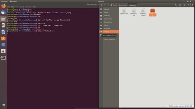 How to learn to use the Linux command line for advanced commands - Part 6 zip, tar.gz, bz2 смотреть онлайн