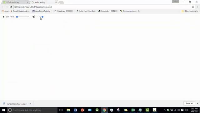 html bangla tutorial 45 : How to add Audio in website смотреть онлайн